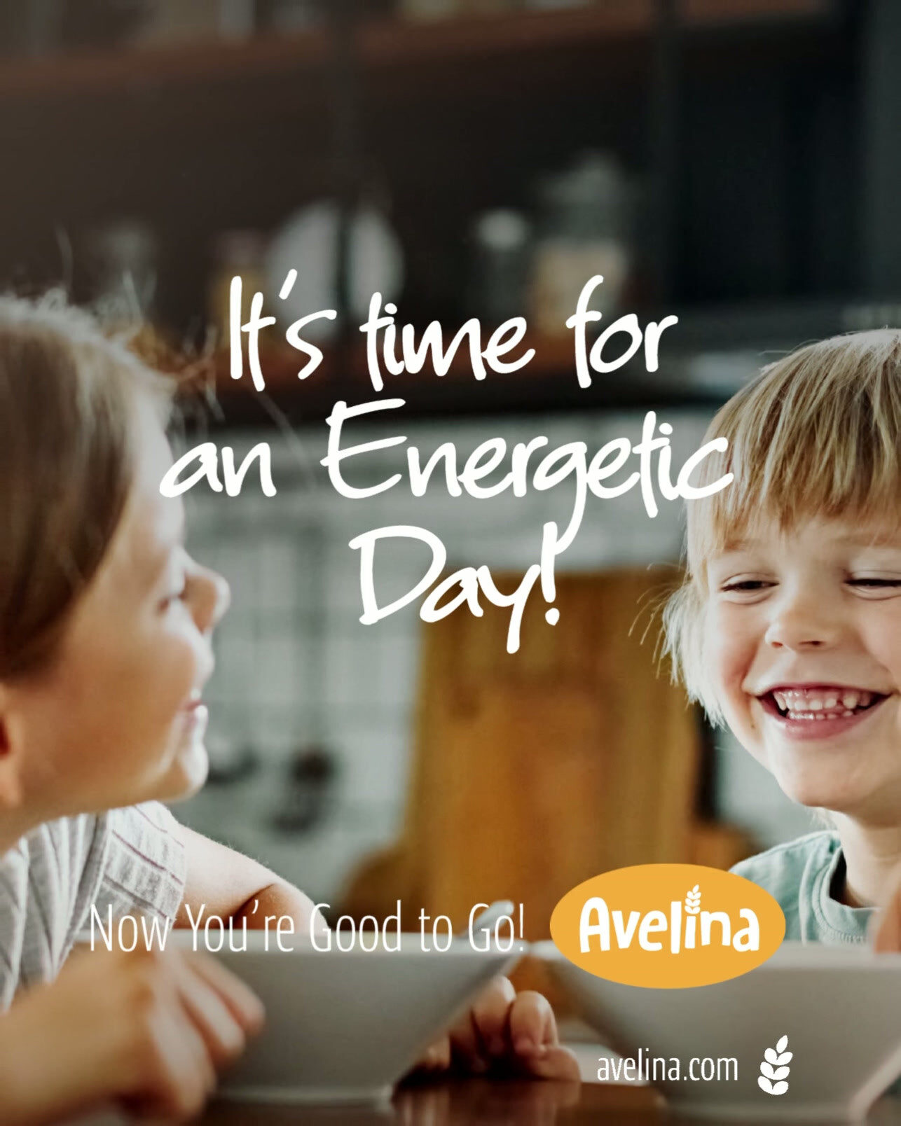 It's time for an energetic day