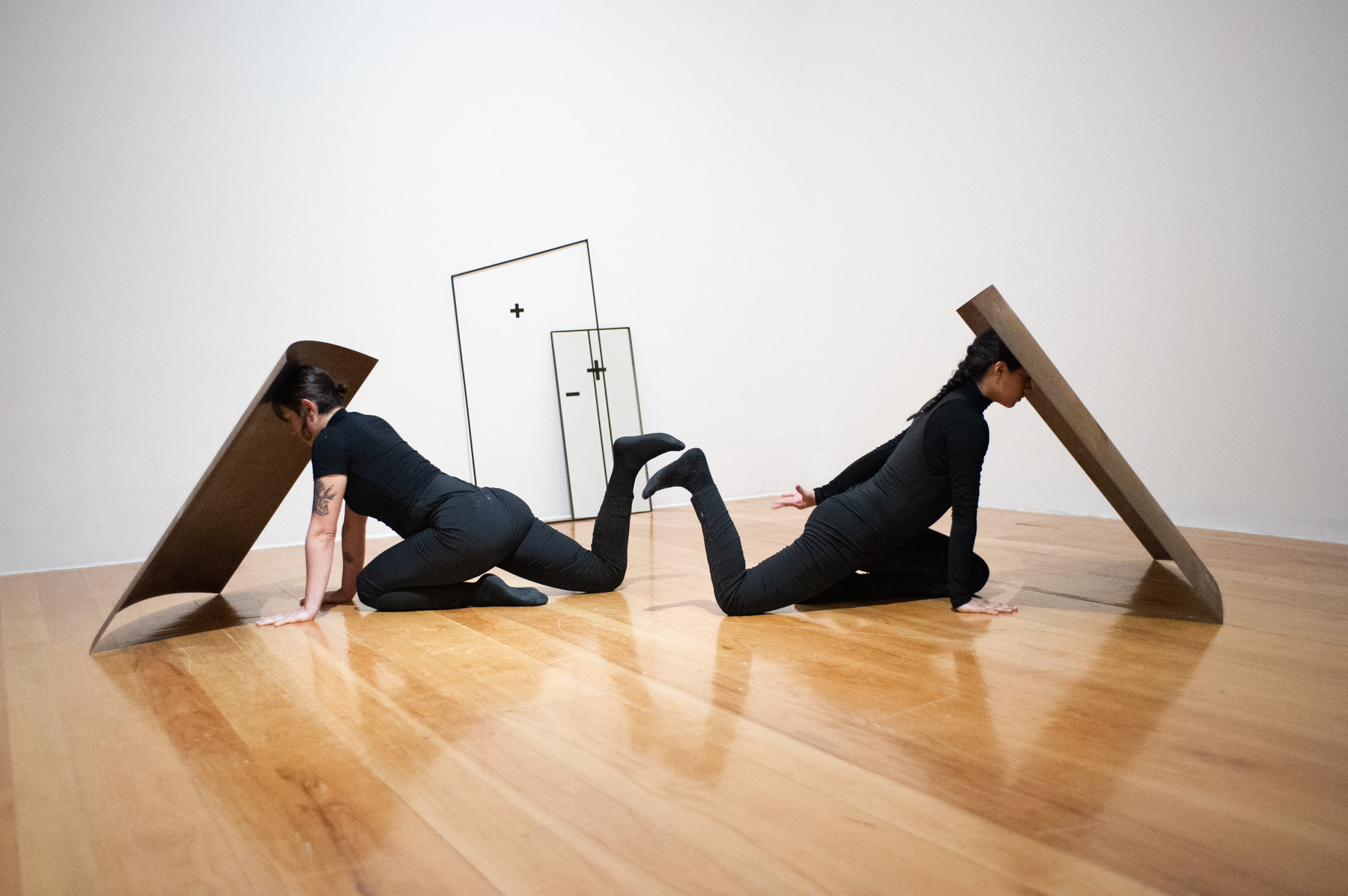 A contemporary art exhibition