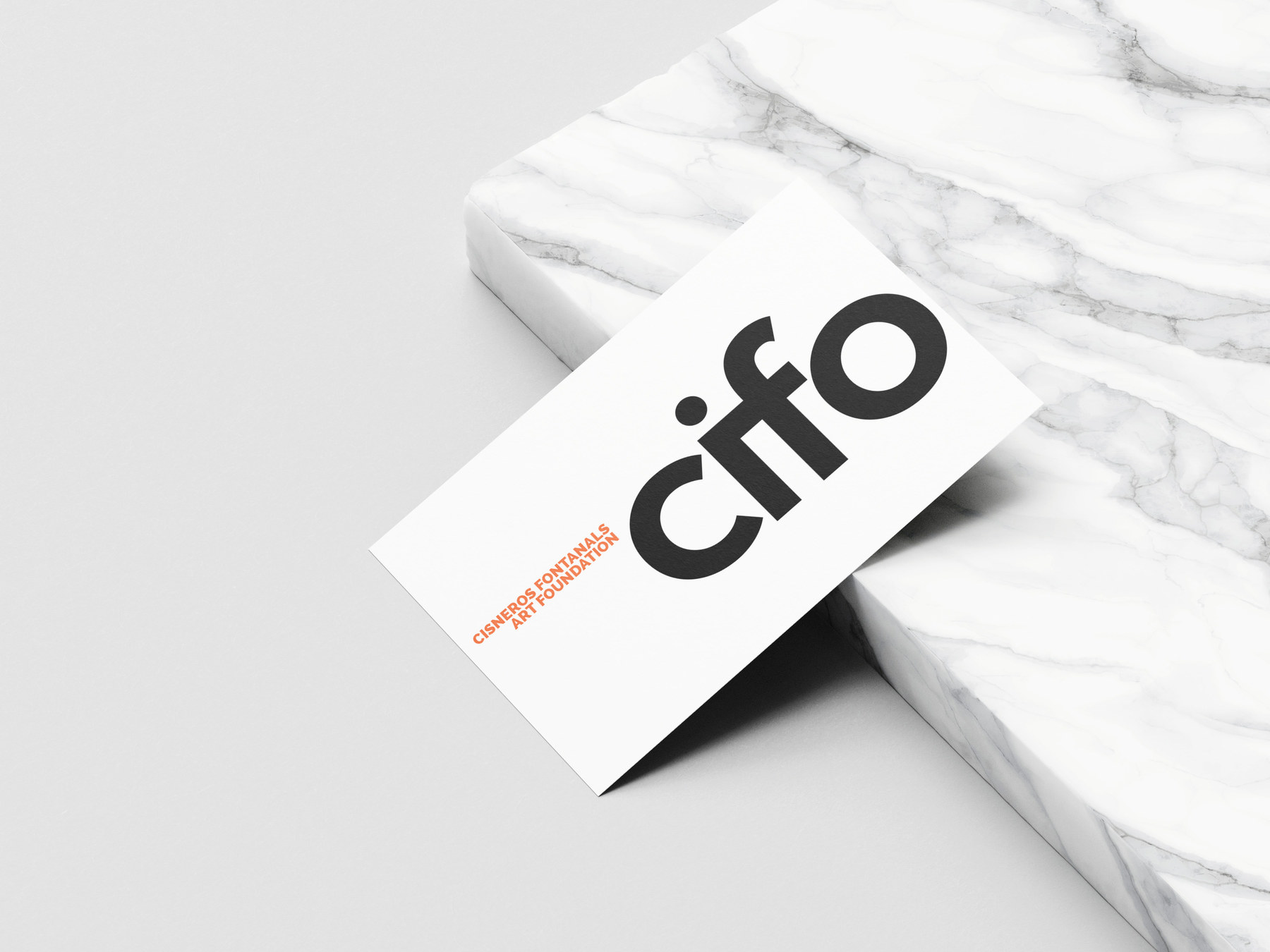 The CIFO mark in print
