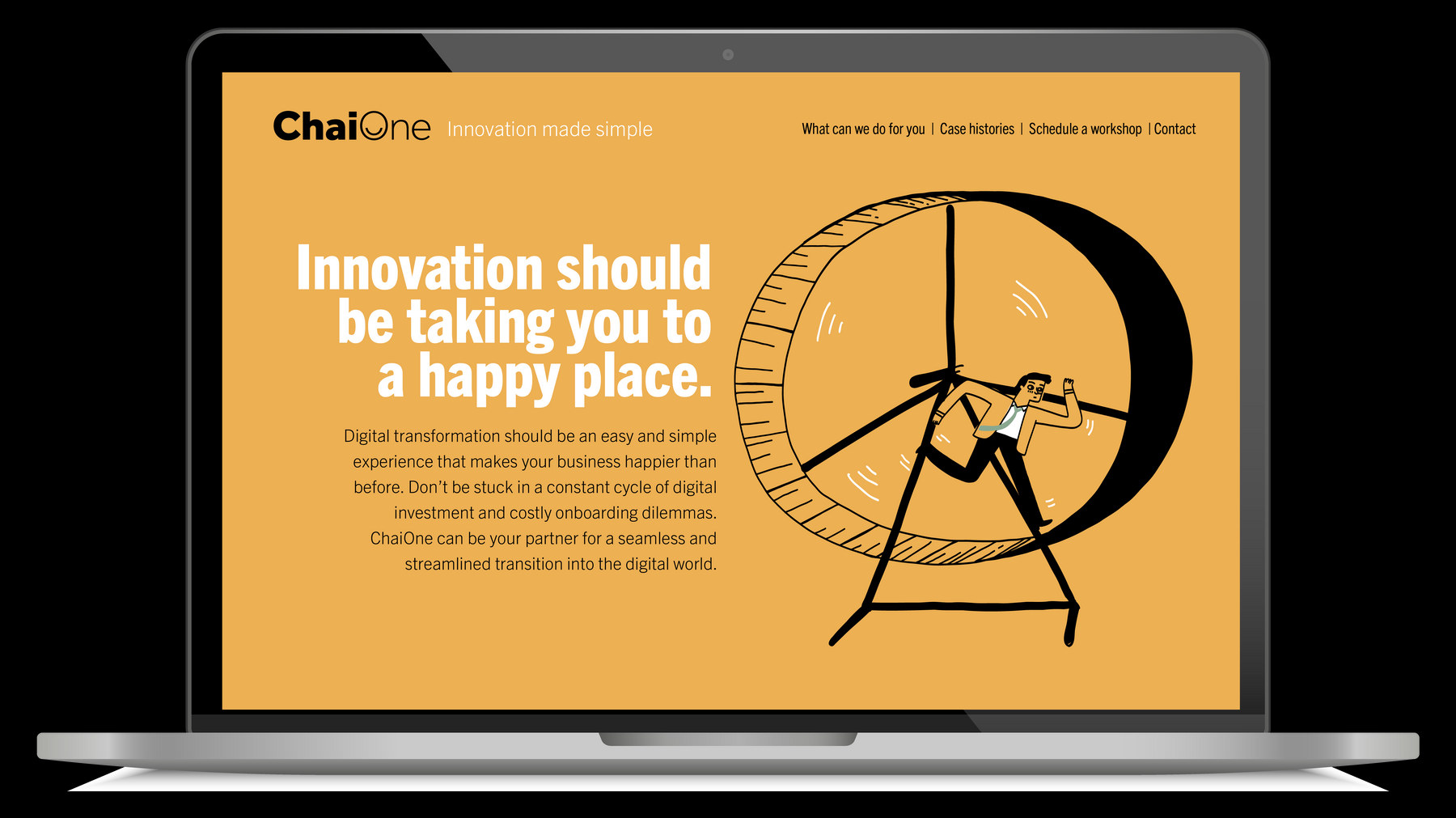 Innovation should be taking you to a happy place