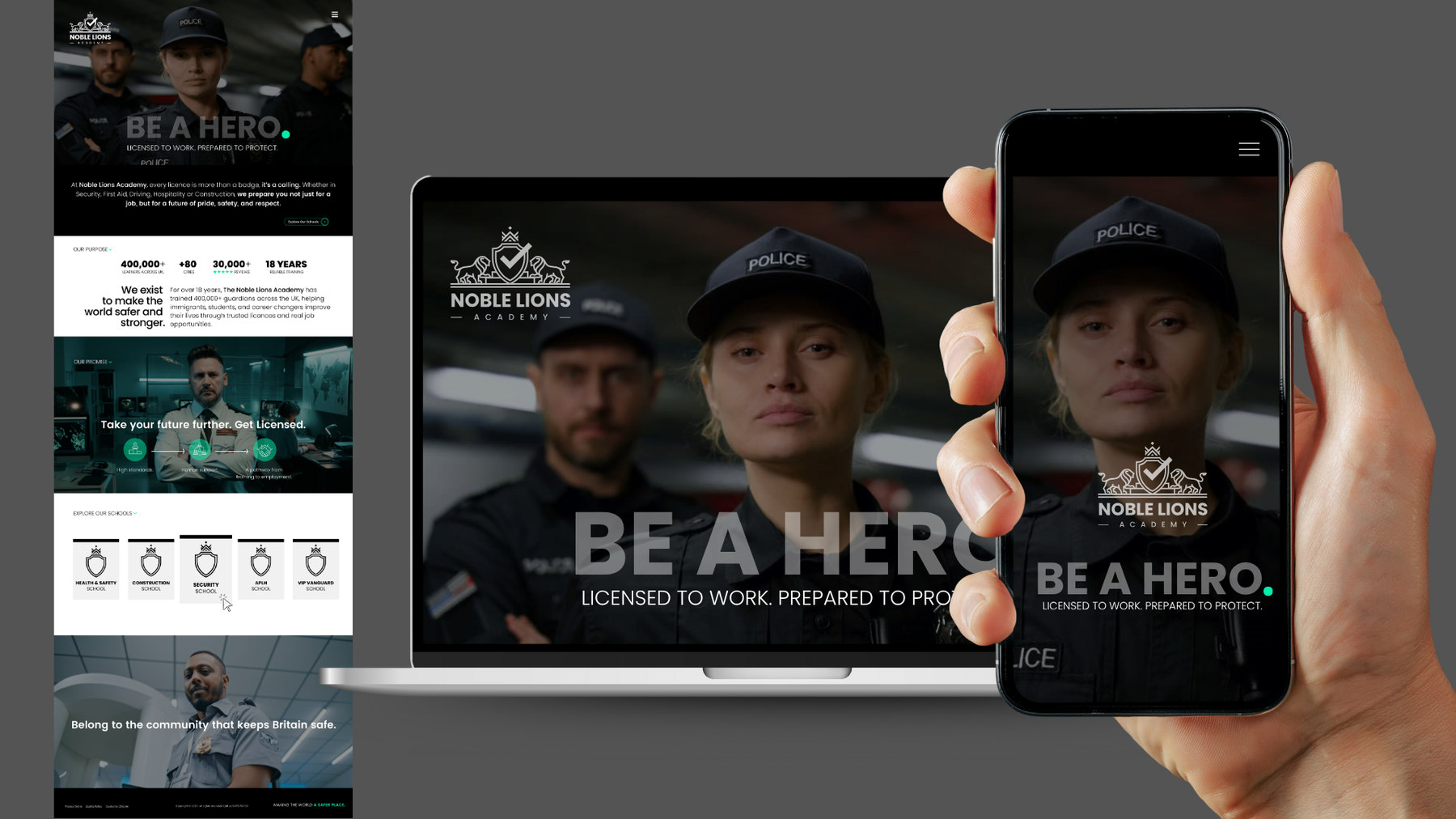 The Get Licensed platform