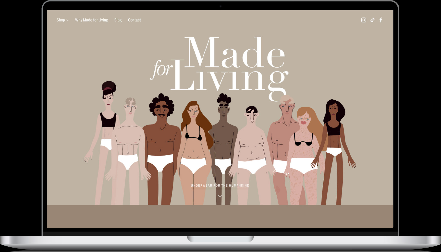 The Made for Living site