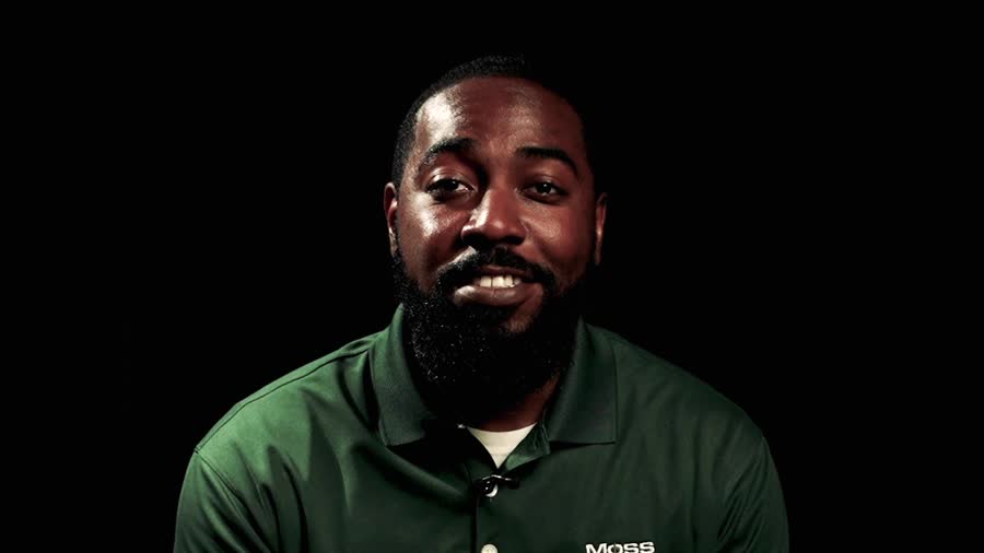 A Moss employee portrait