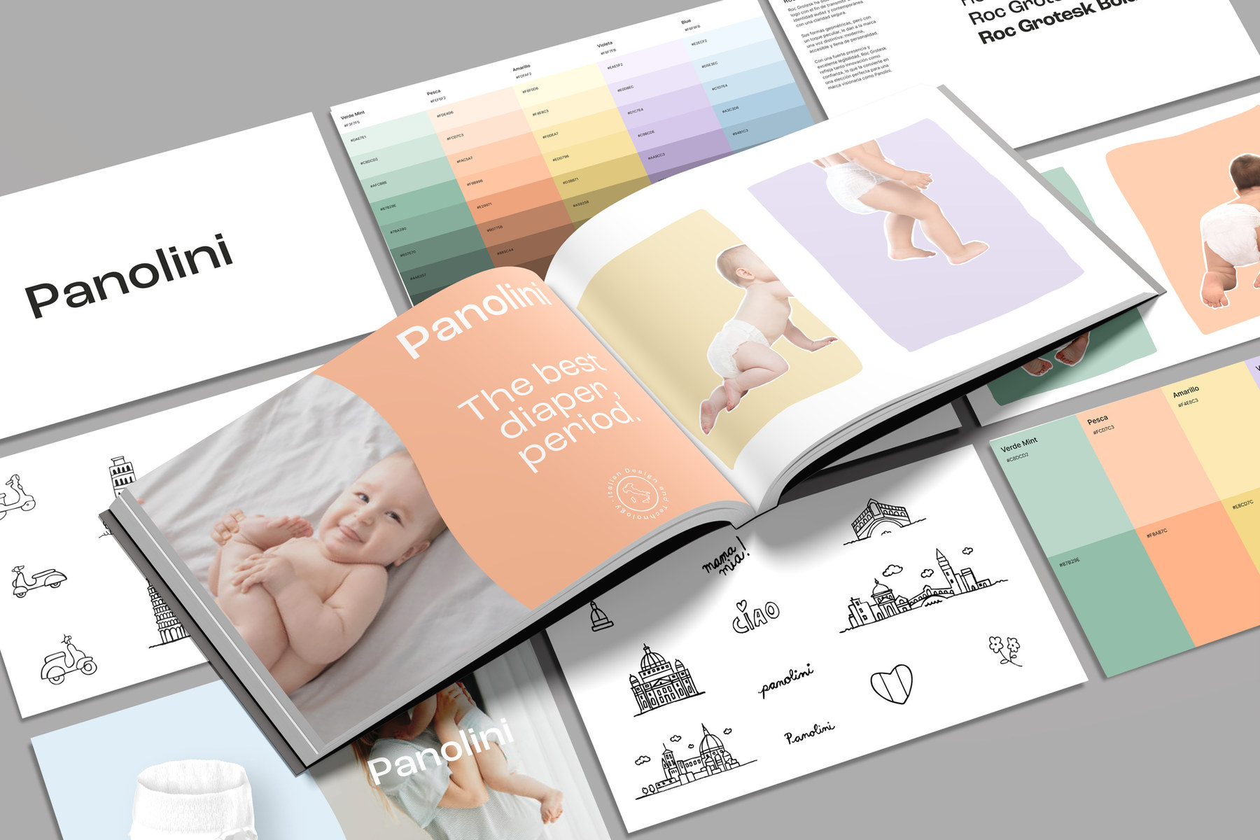 A brand book, the system made transferable