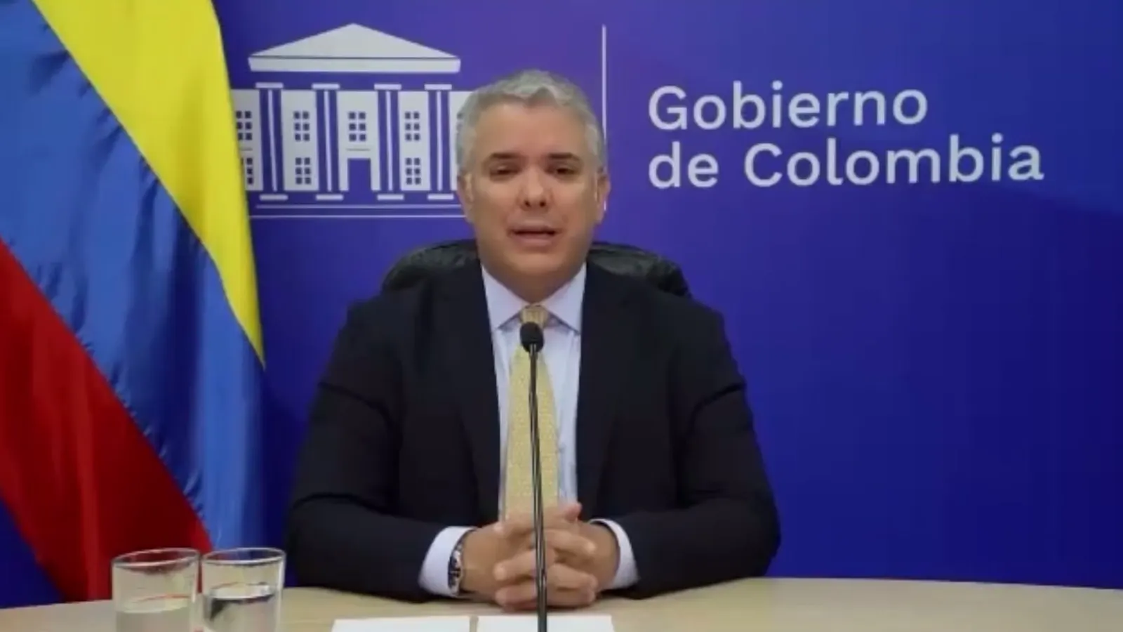 Iván Duque Márquez on a Learn From Leaders call