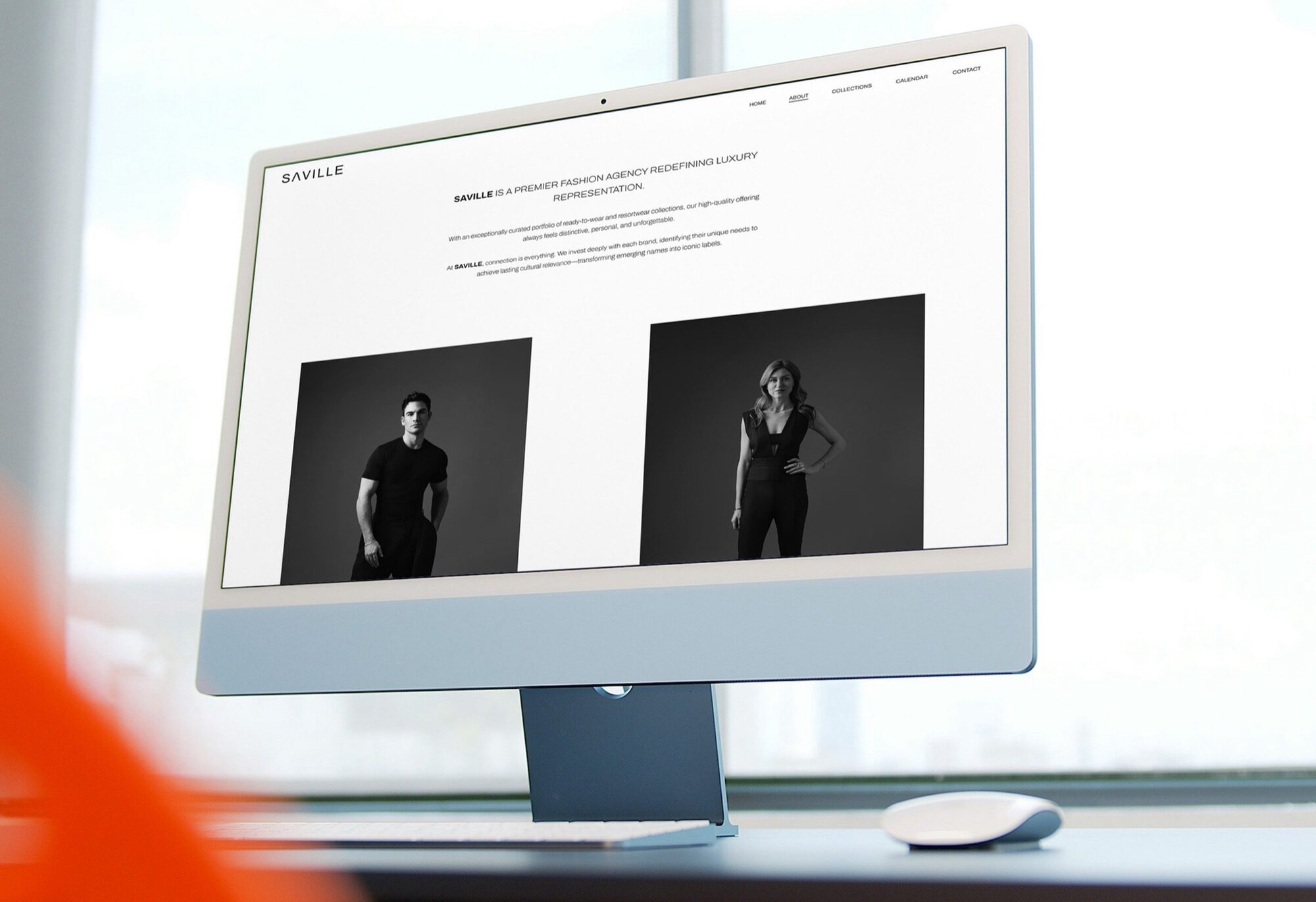 An editorial website
