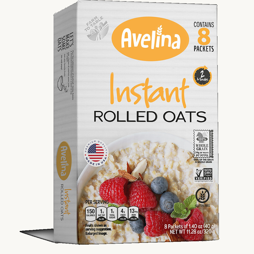 Avelina instant rolled oats
