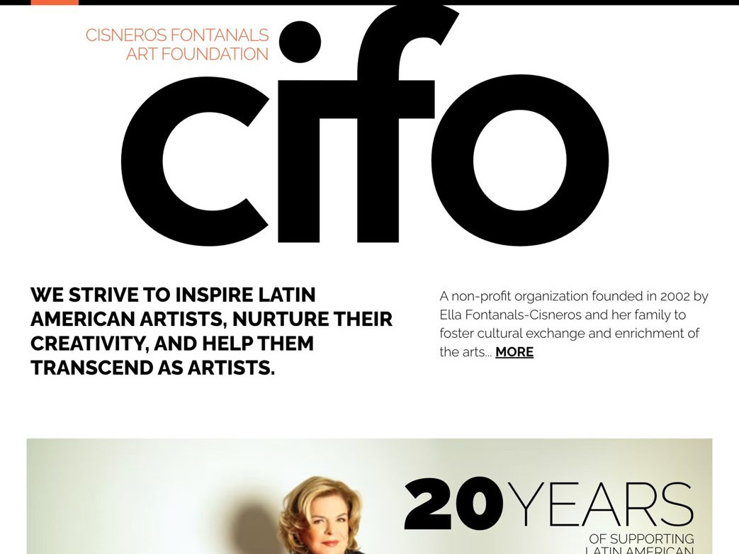 The CIFO homepage