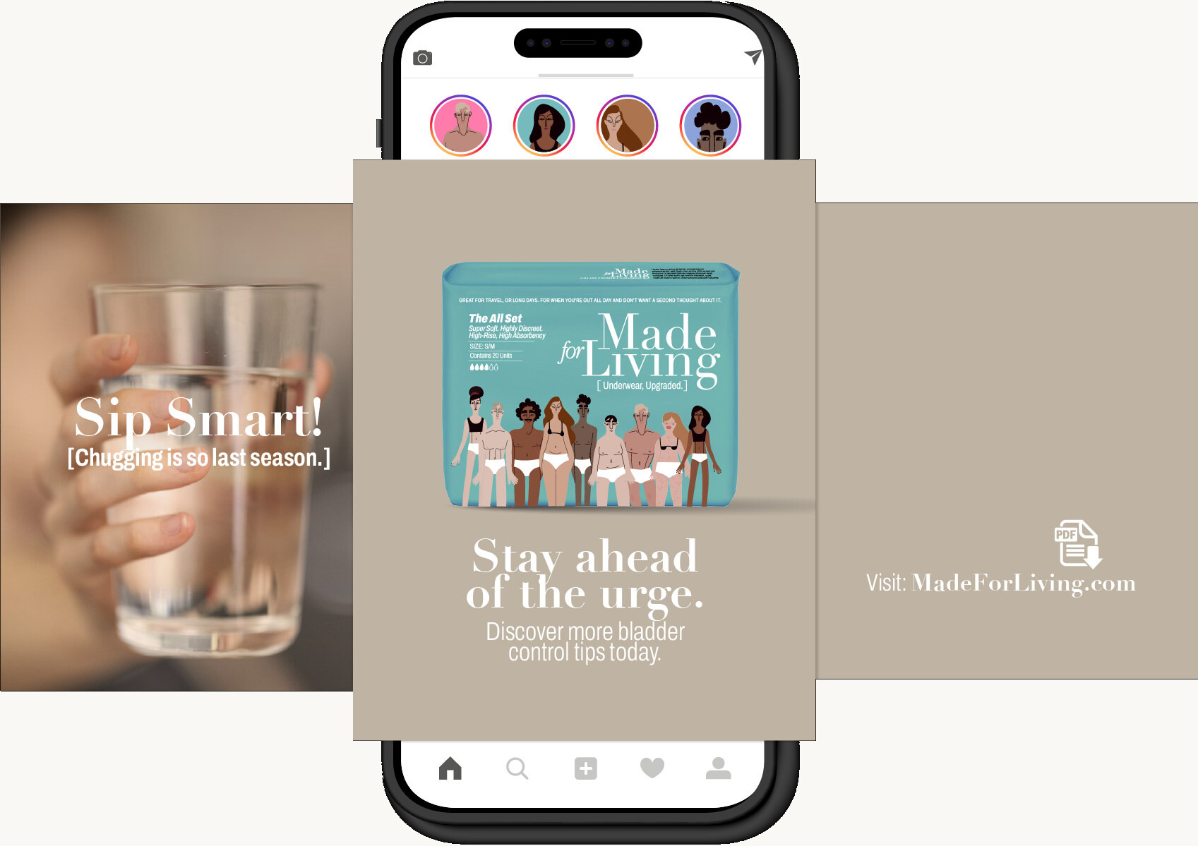 Made for Living brand world